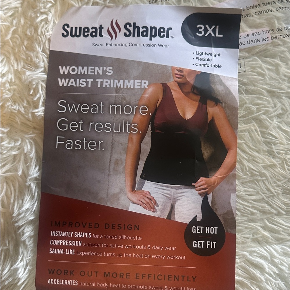 NWOT Women’s SWEAT SHAPER- Waist Trainer